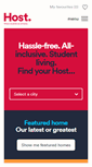 Mobile Screenshot of host-students.com